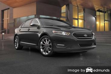 Insurance rates Ford Taurus in Stockton